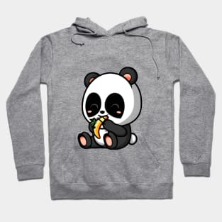 Panda Bear Eating a Banana Because Why Not? Hoodie